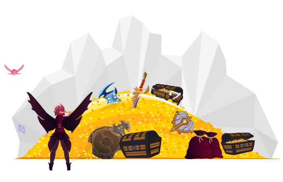 Dark Willow's base and a pale of the stolen cosmetics