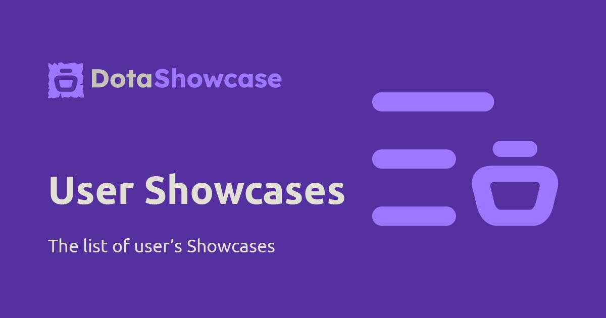 Beta Showcase Showcase Feed | DotaShowcase