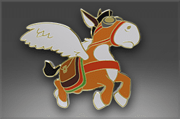 Classic Pin: Courier Donkey