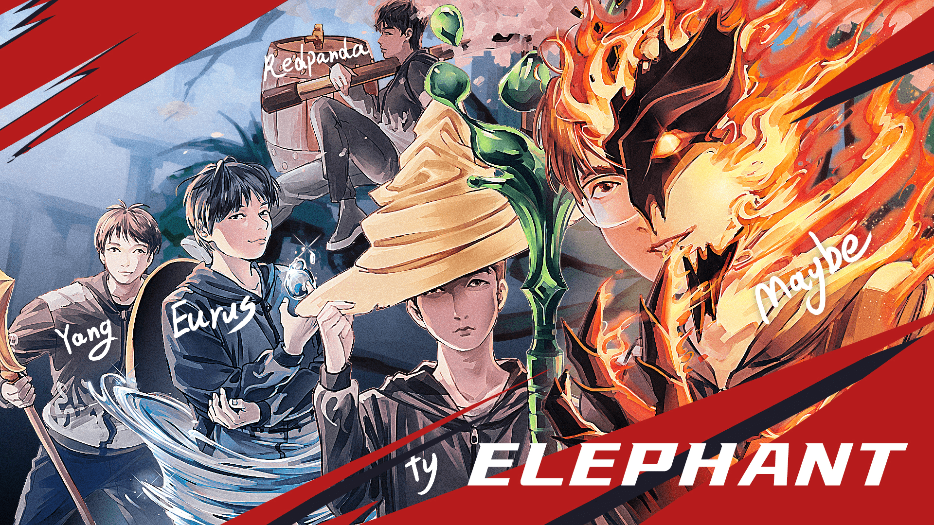 Team Wallpaper - Elephant, Season 2, #1