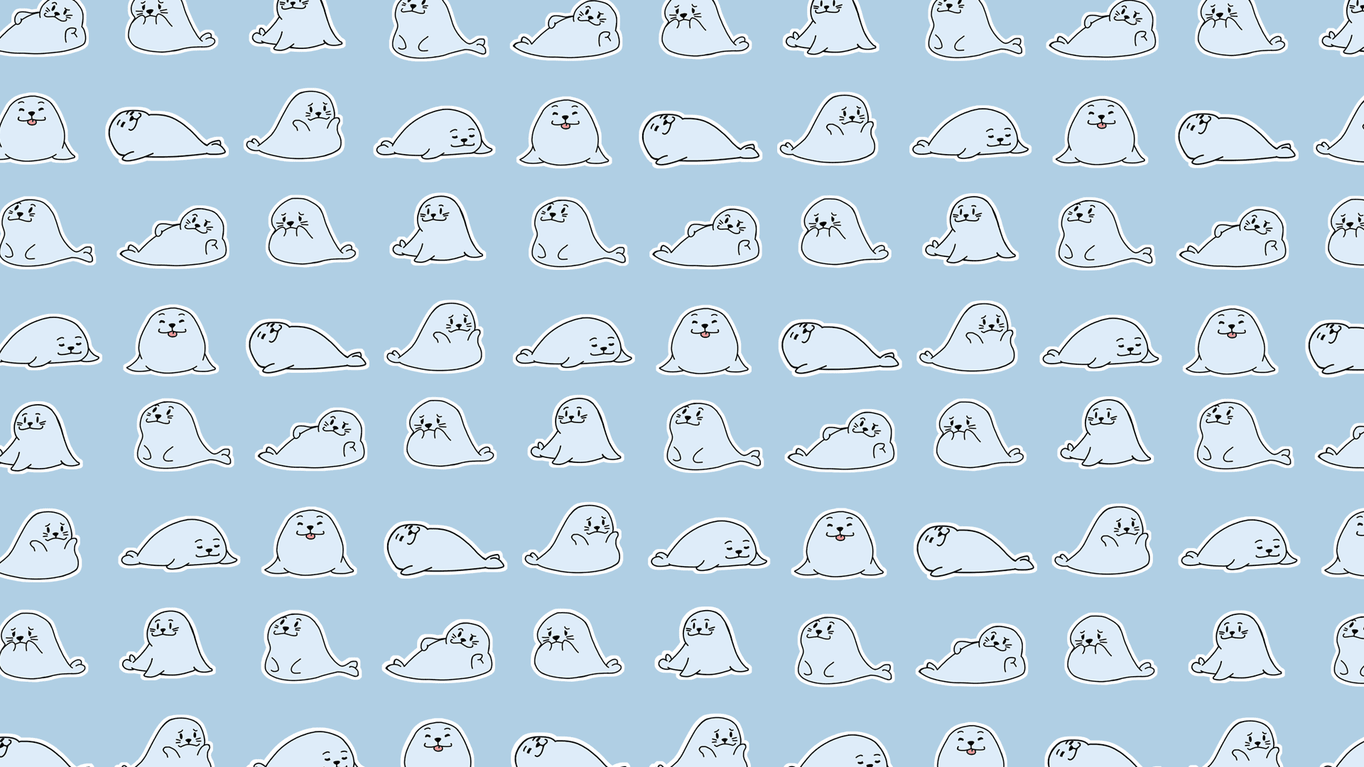 Team Wallpaper - Happy Seals, Season 5, #2